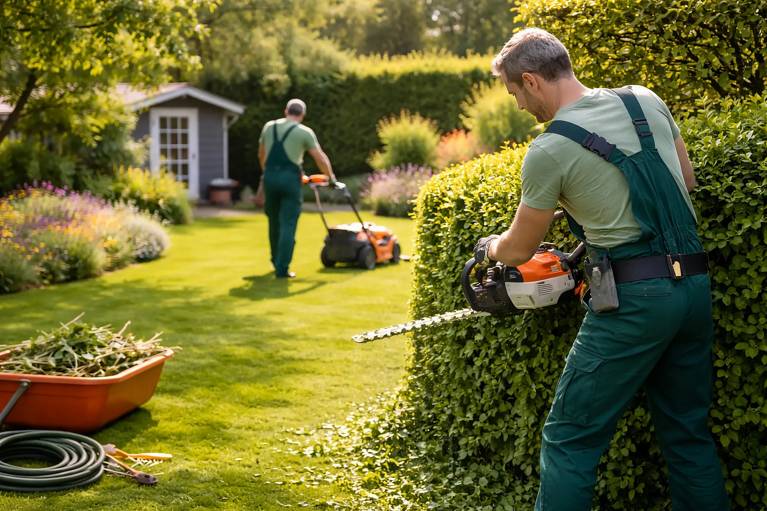 Gartenpflege